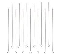 ULTECHNOVO 15pcs Nylon Bottle Brush Stainless Steel Cleaner Versatile Tube Cleaner for Funnels Hard Reach Areas Dishwasher Safe Easy to Use