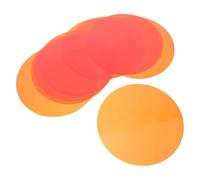 ULTECHNOVO 15pcs round Ambient Light Changing Stickers Warm Tone Correction Gel Light Filter Peel and Stick for Events Stage Scenes