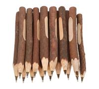 ULTECHNOVO 16pcs Multi-function Writing Pen Wood Pen 6.68x0.71x0.71inch Portable Lightweight Creative Design Writing Accessory for Students