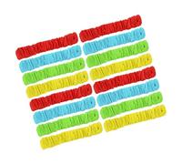 ULTECHNOVO 16pcs Two-person Three-legged Leggings Field Day Games 3 Leg Race Bands Birthday Race Bands Ties Outdoor Party Games Supplies