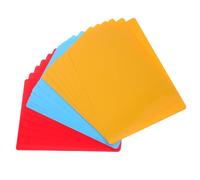 ULTECHNOVO 18pcs Clay Modeling Mats Plastic Polymer Clay Pads for Crafting Pottery Writing Practice Early Education and Art Activities with Safe Rounded Corners