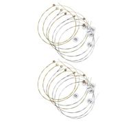 ULTECHNOVO 19pcs Steel Lyre Strings Musical Instrument Accessory Easy to Use and Replace Suitable for Lyre Harp Players