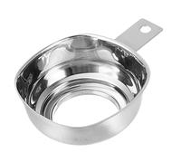 ULTECHNOVO 1pc Wide Mouth Stainless Steel Funnel with Handle Large Diameter Jam and Oil Funnel for Easy Kitchen Use for Home and Restaurant Cooking