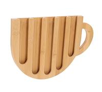 ULTECHNOVO 1Pc Wooden Coffee Capsule Holder Stylish Coffee Storage Rack for Office Kitchen Mug Shaped Design Easy to Use Premium Construction
