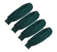 ULTECHNOVO 2 Pairs Cotton Protective Arm Sleeves for Women, Elastic Small Size (33Cm) Sweat-Absorbing Oversleeves, Forearm Covers for Nursing, Kitchen Cooking and Cleaning Use