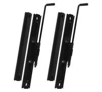 ULTECHNOVO 2 Pairs Universal Seat Adjuster Rail Bracket Sliding Track Assembly Kit Adjustable Seat Sliding Replacement for Go Kart Four Wheel Off-road Utv