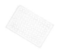 ULTECHNOVO 2 Pcs 96-well Tissue Culture Plate with Conical Bottom for Laboratory Cell Culture and Adhesion Disposable Sterile for Lab Use