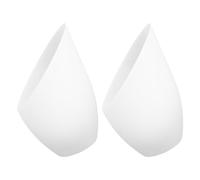 ULTECHNOVO 2 Pcs Horseshoe Lampshade for Table Lamp Plastic Replacement Lamp Shade Adds Cozy and Inviting Atmosphere Simple and Elegant Design