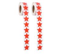 ULTECHNOVO 2 Rolls Star Shaped Sun Bathing Tanning Stickers with Perforated Adhesive Technology Lightweight Copper Foil Body Stickers for Even Skin Tone at Beach and Outdoor Activities