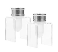 ULTECHNOVO 2 Sets DIY Silicone Lip Balm Making Mold with Leakproof Lipstick Filling Stand for Fun Family Project and Personal Use