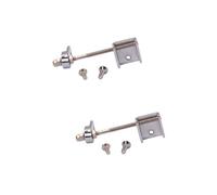 ULTECHNOVO 2 Sets Scratch Plate Bracket for Pickguard Mounting Holder Screw for Mandolin Pickguard Bracket Screw for Secure Fit