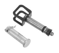 ULTECHNOVO 2 Ton Hydraulic Floor Jack Accessories Set 2.5 Ton Hand Pump Rod, Return Valve, Universal Front Wheels, Handle and 9mm Pump Core for Go Kart, Landing Gear Jack, and Engine Parts