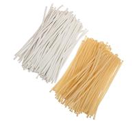 ULTECHNOVO 200pcs Long White and Modelling Balloons for Birthday Party Decorations, Skinny Twisting Balloon Set for Anniversary and Holiday Event Crafts