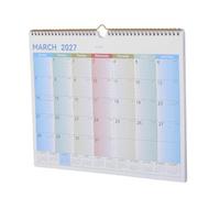 ULTECHNOVO 2026-2027 Academic Year Wall Calendar Monthly Planner with Ample Writing Space and Date Structure, Paper Material, 18 Month Coverage for Office and Classroom Use