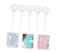 ULTECHNOVO 20pcs 8ml Empty Lip Gloss Tubes in Lollipop Shape Pink and White Plastic Containers with Portable Carry Feature for Holding Dye Lip Liquid for Home DIY Balm Projects Random Color