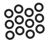 ULTECHNOVO 20Pcs Black Felt Trumpet Key Mat Cushion for Smooth Valve Operation and Noise Reduction - Sturdy Fixation Pads for Trumpet Trombone Performance Accessories