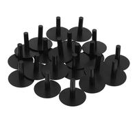 ULTECHNOVO 20pcs Car Duck Holder Plastic PP Adhesive Display Mount | Black Finish, Double Sided Tape Included, Tight Fit for Dashboard or Hood, Easy to Use