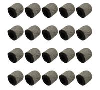 ULTECHNOVO 20pcs High Sensitivity Conductive Fiber Pen Head with Nano Conductive Cloth Material for Capacitive Stylus, Silver Colour, Screen Protection and Noise-free Writing for Tablet Use