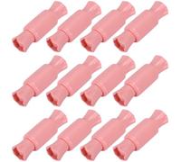 ULTECHNOVO 20pcs Lip Gloss Containers Lipgloss Tube Pink Plastic Refillable Bottle for DIY Makeup Bag, Lightweight, Leakproof, Candy Lip Gloss Empty Bottle