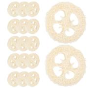 ULTECHNOVO 20pcs Loofah Hamster Molar Pet Chewing Pet Oral Care Tools Attract Attention Reduce Calculus Natural Loofah Material Suitable for Playing Hamster Small Animal