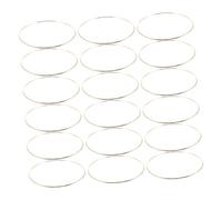 ULTECHNOVO 20pcs Metal Dreamcatcher Rings Gold DIY Macrame Hoops for Crafting Wreaths and Hanging Decor Smooth Surface for Easy Handling Sturdy Material for Bedroom and Living Decoration