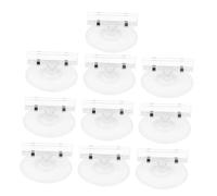 ULTECHNOVO 20PCS Plastic Label Holder Clips Large Round Base and T-Shaped Price Tag Stands, Double-Sided Display Clips for Retail Price Tags, Merchandise Signs, and Table Number Holders