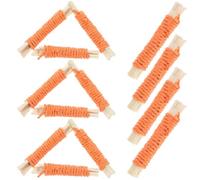 ULTECHNOVO 20pcs Rotating Ladder Sweet Bamboo Chew Stick for Small Pets and Squirrels, Dental Care, Reduce Boredom, When You Are Going