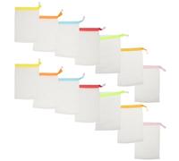 ULTECHNOVO 20pcs Soap Foaming Holder Nylon Foaming Net Bag Practical Soap Cleaning Pouch Random Colour for Bathing with Aroma Releasing and Foam Creating Random Color