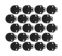 ULTECHNOVO 20pcs Stainless Steel Medieval Armor Scales with Intricate Fish Scale Design, Lightweight and Replaceable for Knight Crafting Supplies, Costume Making, and Halloween Warrior