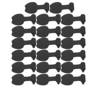 ULTECHNOVO 20pcs USB C Port Cover Silicone Anti Dust Plug | Self Adhesive Design, Profile, Protects Charging Port, Prevents Debris, Anti Lost, Black Finish