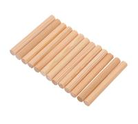 ULTECHNOVO 20pcs Violin Sound Posts Wood Lightweight Excellent Resonance Effect Khaki Musical Instrument Accessories for Violin Lovers