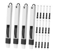ULTECHNOVO 20pcs Window Cleaner Crevice Cleaning Brushes with Protective Bristles for Deep Door and Window Tracks Keyboard Slots Tile Lines Portable Handheld Groove Gap Cleaning Tools for