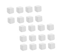 ULTECHNOVO 24pcs Calcium Block Mineral for Turtle, Tortoise Tank Supplies, Decomposes Easily, No Washing Required, White Calcium, for Reptiles and Terrestrial Animals, Fish Tank