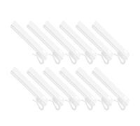 ULTECHNOVO 25pcs Adjustable Curtain Hook Clips 7.5cm Extended S-hooks for Ceiling Track Drapery Pinch Hooks Window Curtain Glide Tape Hardware