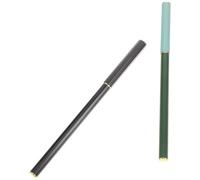 ULTECHNOVO 2pcs Beginner Calligraphy Brushes with Steel Rod and Soft Hair, Smooth Writing Ink Brush Set for Writing and Business Signing, Portable and Suitable for Beginners