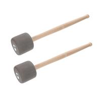 ULTECHNOVO 2pcs Big Drumstick Foam Drum Stick Drumstick Wood Handle for Bass Drum for Percussion Instrument Accessories Use in Drumming Performance