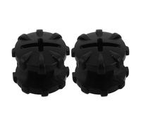 ULTECHNOVO 2pcs Black Self Tapping Screws for Diving Backplate and Soft Pad, Precision Engineered Plastic Screws with Universal Compatibility, for Recreational and Technical Diving
