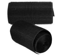 ULTECHNOVO 2pcs Carpet Cord Cover Cable Organizer Polyester Floor Cable Protector Black Lightweight Free Disassembly Minimizes Electrocution Risk for Office Rugs and Home