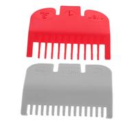 ULTECHNOVO 2pcs Clipper Guards Cutting Guides Set Plastic Combs Resistant to Deformation Precise Control Professional Hairstylists Home Use Hair Cutting Guide Comb Accessories