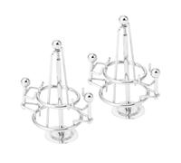 ULTECHNOVO 2pcs Cradle Balance Balls Swinging Pendulum for Office and Home Desk Sturdy Construction Educational Physics Gadget for Motor Skills and Interactive Balance Training