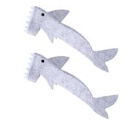 ULTECHNOVO 2pcs Felt Warm Apparel Lizard Shark Suit Designer Lovely Costume for Pet Lizards Special Occasions Halloween