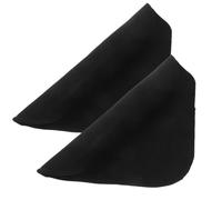 ULTECHNOVO 2pcs Fireproof Welding Blanket Mat for Floors and Lawns, Flame Resistant Carbon Felt Fabric with Polyester Fiber, Portable Fire Retardant Square Pad for Home Settings and Fireplace