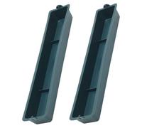 ULTECHNOVO 2pcs Food Holder Livestock Feeding Basin Easy to Clean Lightweight Sturdy Plastic Material Bird Feeding for Small Birds Pigeon Bird-raising Friends