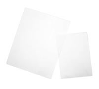 ULTECHNOVO 2pcs Gel Printing Plates for Printmaking, Multipurpose White Gel Plates Easy to Clean, Suitable for Mixed Media Projects and Journaling, for Craft Lovers and Educators