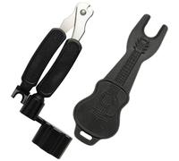 ULTECHNOVO 2pcs Guitar String Winder and Cutter Tool with Built-in Scissors and Bridge Pin Puller, Abs and Stainless Steel Material, Suitable for Mandolin and Guitar Use at Home Or on Stage