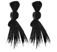 ULTECHNOVO 2pcs Half-up Hair Clip Hair Bun Clip Claw for Styling Messy Bun for Ponytail Extension Synthetic Hairpiece for Women Party Costumes