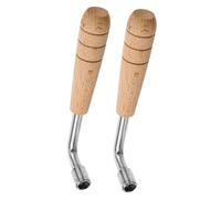 ULTECHNOVO 2pcs Harp Tuning Wrench for Piano Strings and Musical Instruments Hexagonal Wooden Key Socket Use Tone Adjustment Tool for Beginners and Professionals
