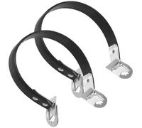 ULTECHNOVO 2pcs Heavy Duty Auto Battery Carrier Straps with Flat Head Handles for Portable Rv Golf Cart and Car Batteries Outdoor Camping