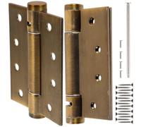 ULTECHNOVO 2Pcs Heavy Duty Self Closing Door Hinges Concealed Automatic Door Closers for Bathroom and Cottage Smooth Quiet Operation Easy Installation