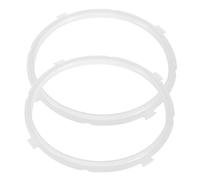 ULTECHNOVO 2pcs High Elastic Silicone Sealing Rings for Electric Pressure Cooker Easy to Install and Remove Food-Grade Gaskets for High Pressure Cookers Safe and Reliable Kitchen Replacement